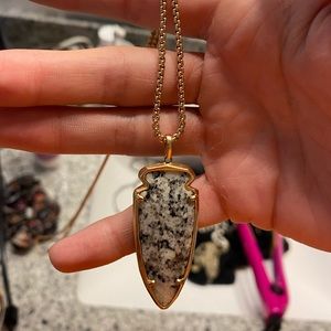 Kendra Scott marble and rose gold